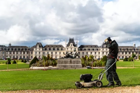 Façade château des vaux paysage