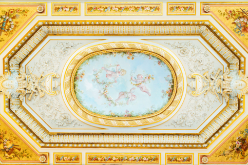 Plafond resto château