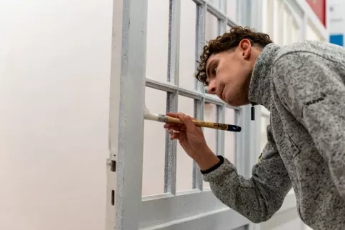 Peinture château des vaux