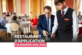 Restaurant d'application- calendrier 2025-2026
