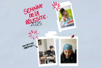 Une affiche annonçant la semaine de la réussite 