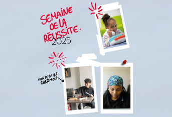 Une affiche annonçant la semaine de la réussite 