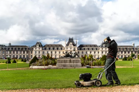 Façade château des vaux paysage