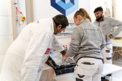 Peinture château des vaux