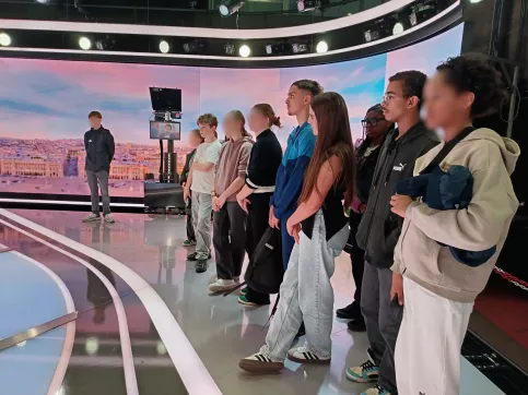 Jeunes à la fondation TF1