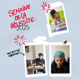 Une affiche annonçant la semaine de la réussite 